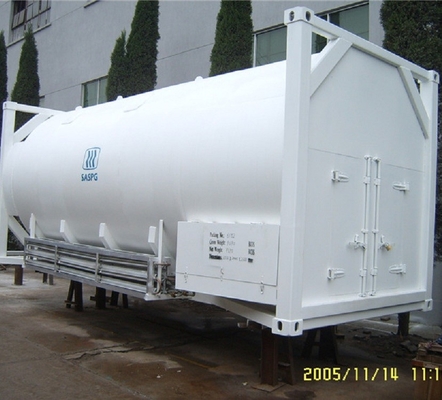 Tanque de armazenamento criogênico ZCF-3000/8 do aço carbono da pressão de funcionamento 0.78Mpa