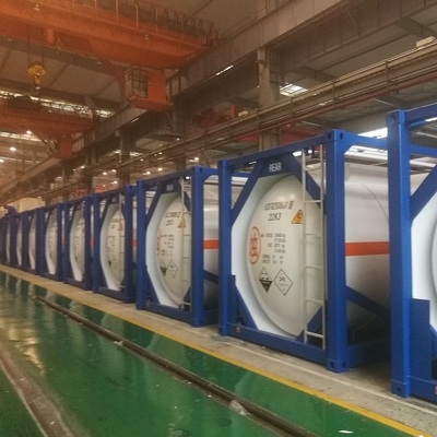Tanque portátil T11 T22 do UN do LAr R134a de LO2 LN2 24800 litros