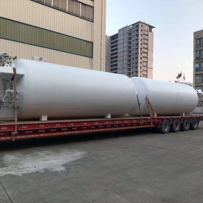 Tanque de armazenamento criogênico horizontal 2.2MPa do CO2 do líquido de 16MnDR Q235-B