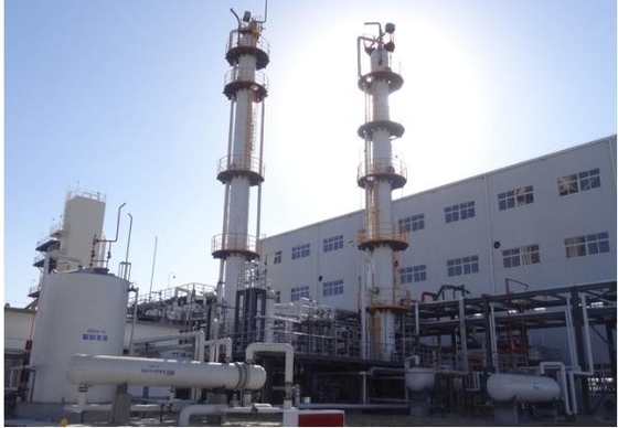Gás criogênico das plantas de produção de GNL 430T/D que processa 600000 Nm3/D