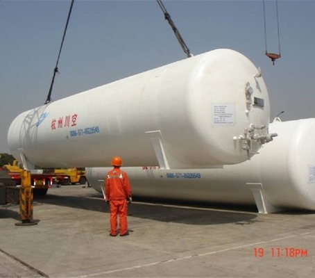 Tanque de armazenamento criogênico horizontal 2.2MPa do CO2 do líquido de 16MnDR Q235-B