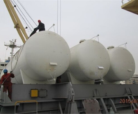 Tanque de armazenamento criogênico horizontal 2.2MPa do CO2 do líquido de 16MnDR Q235-B