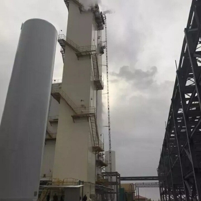 99,6% LO2 99,999% LN2 99,999% LAr Small Air Separation Unit ASU criogênico