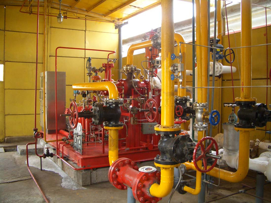 O expansor criogênico do turbocompressor do gás natural de SASPG para o patim de ASU montou