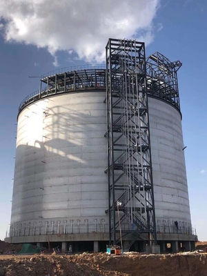 Retenção completa do tanque de armazenamento criogênico de GNL do aço carbono de SASPG